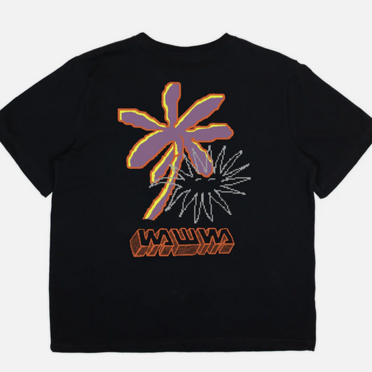 Wawwa Wishful Heavyweight T-Shirt - Black